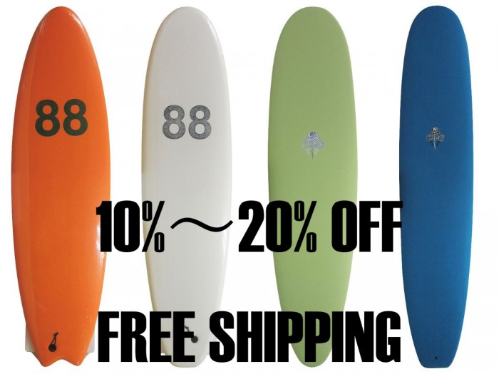 アウトレット廉価 88 SURFBOARDS （ソフトボード）8f 直接受渡し www.m