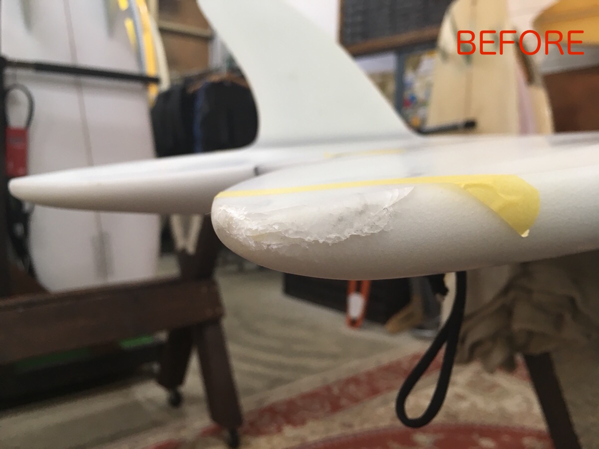 サーフボードリペア before & after｜STANDARD STORE